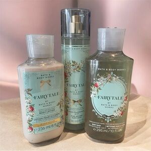 Bath & Body Works Fairytale Set - Lotion, body wash and mist